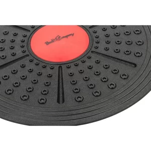 Bad-Company Balance-Board Fitness Brett, Ø 41 Cm, Schwarz-rot 9