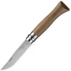Opinel Klappmesser No.6 Inox, Klingenlänge 7cm, Walnuss, Braun 23