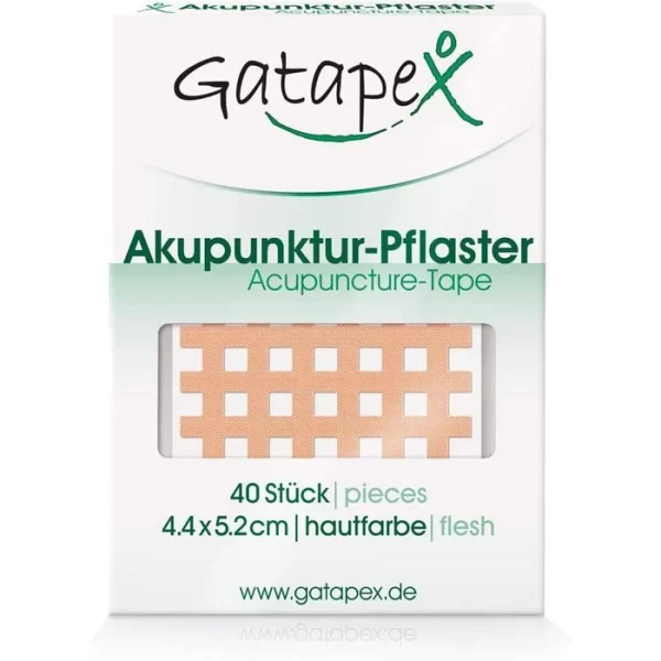 Gatapex Gittertape Akupunktur-Pflaster, Typ C, 5,2 X 4,4cm, Größe L, Hautfarben, 40 Strips 4