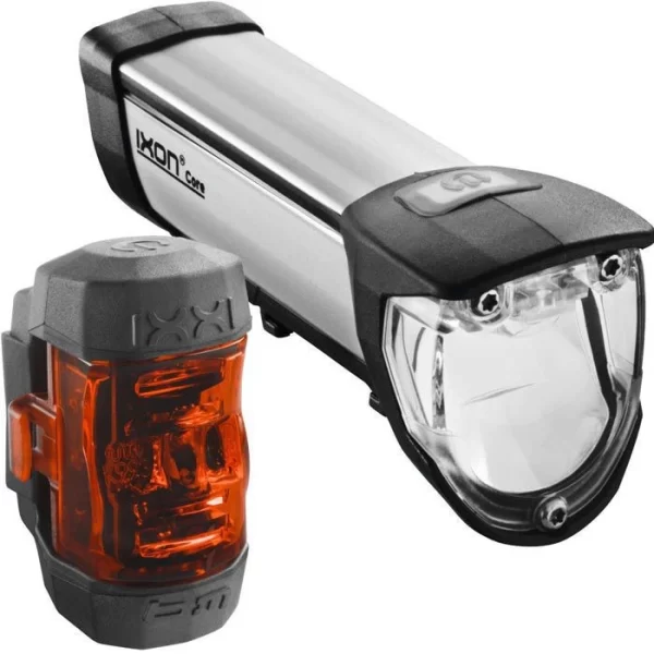 Busch-mueller Busch+Müller Fahrradbeleuchtung Ixon Core + IXXI, Front Und Rücklicht Set, LED, USB Aufladbar 1