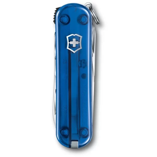 Victorinox Taschenmesser Nail Clip 580 0.6463.T2, Blau Transparent, 8 Funktionen 3